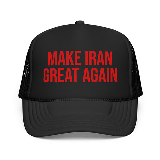 Persian Trucker Hat | Free Iran Mesh Foam Cap | Heritage Pride Headwear