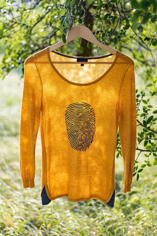 Your Fingerprint Your Design | Custom Personalized Iron-On Transfer | Unique Gift for Creative Self-Expression