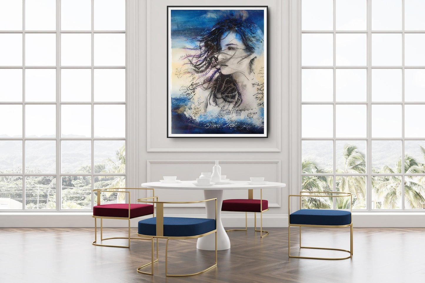 Women Life Freedom - Original Mixed Media Painting