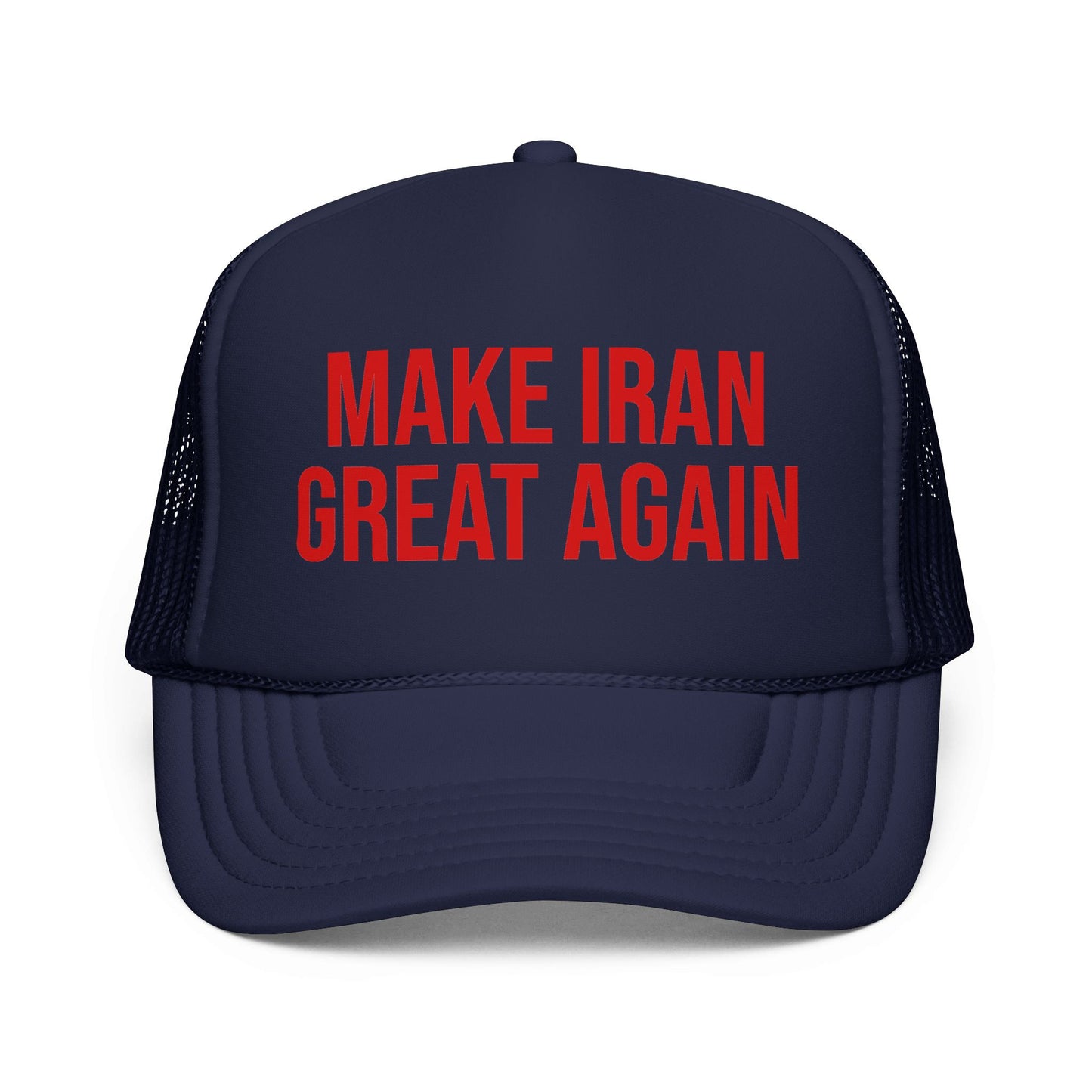 Persian Trucker Hat | Free Iran Mesh Foam Cap | Heritage Pride Headwear