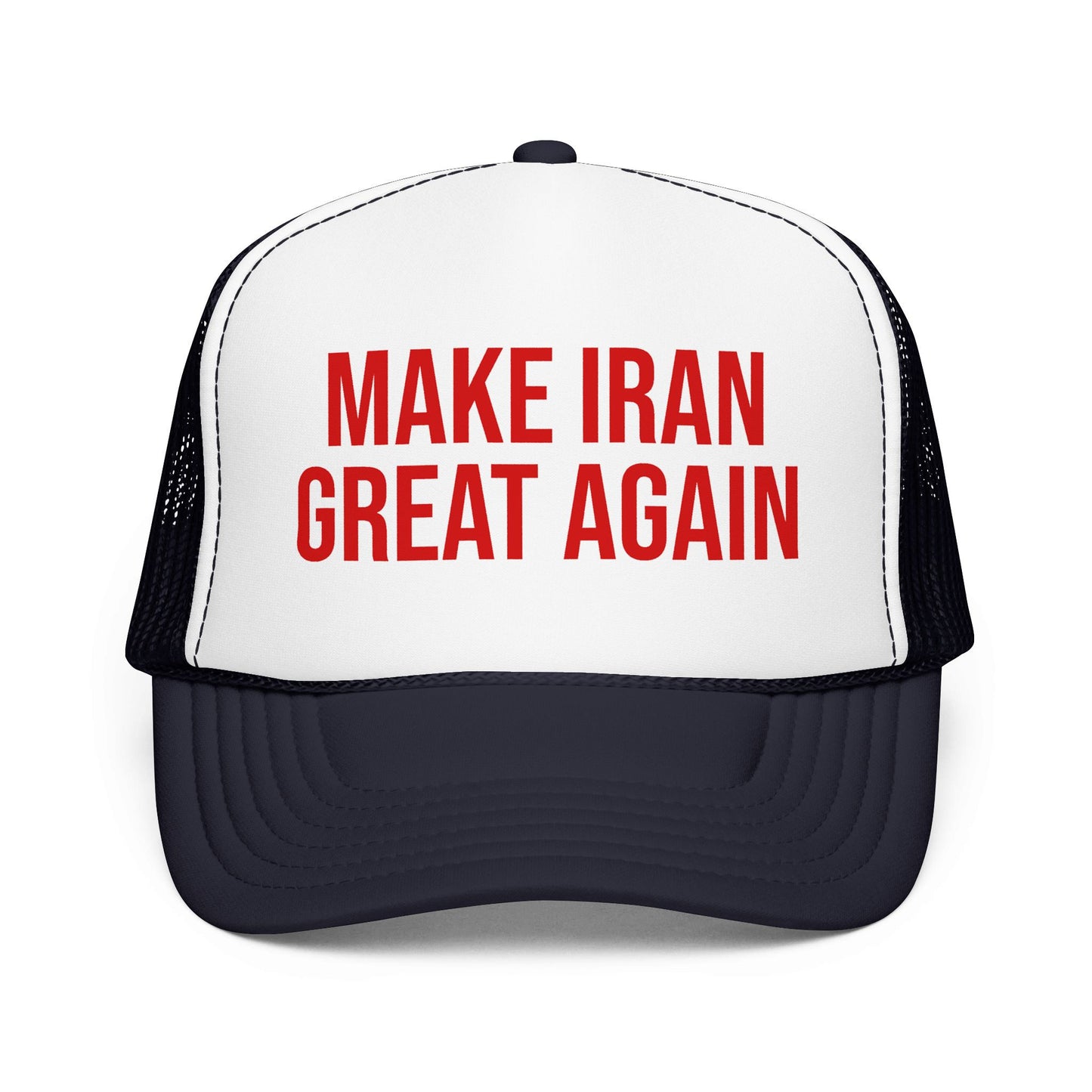 Persian Trucker Hat | Free Iran Mesh Foam Cap | Heritage Pride Headwear