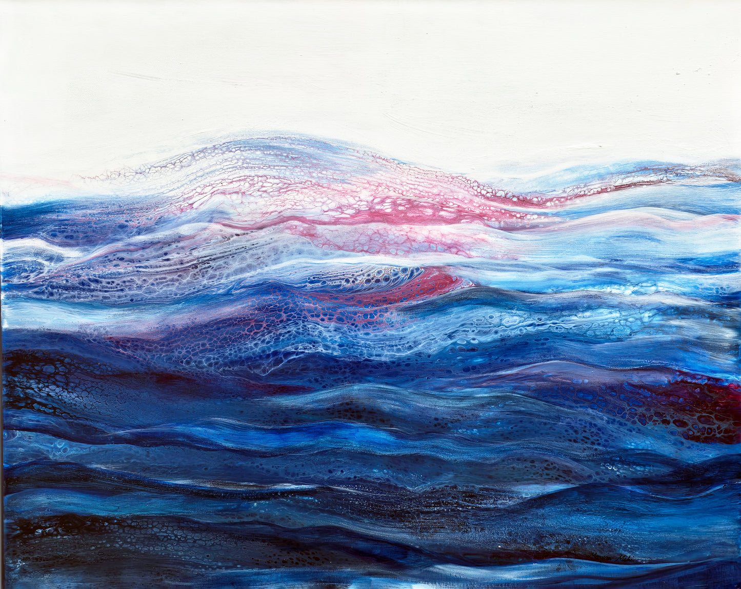 Illusion | Mixed Media Resin Artwork | Original Painting