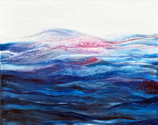 Illusion | Mixed Media Resin Artwork | Original Painting