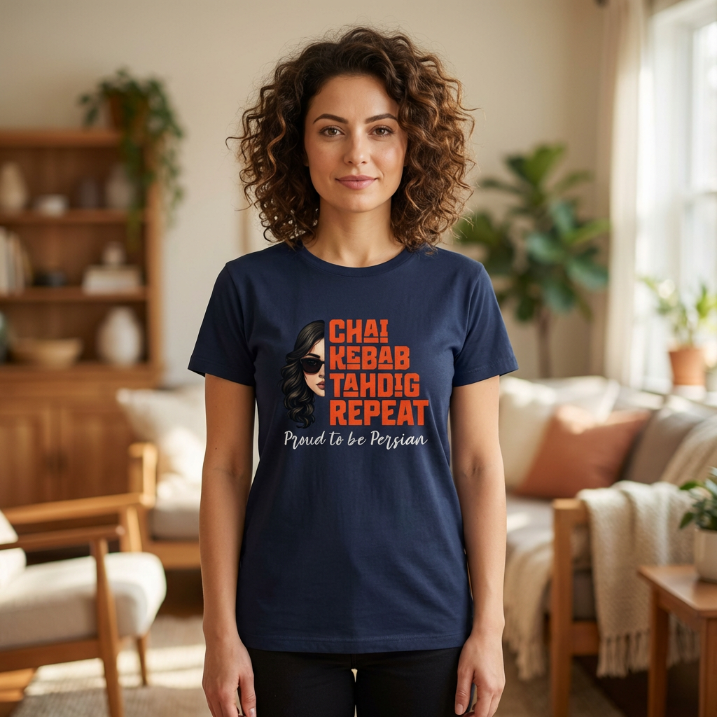Persian Pride Shirt | Chai Kebab Tahdig Tee | Funny Gift For Her