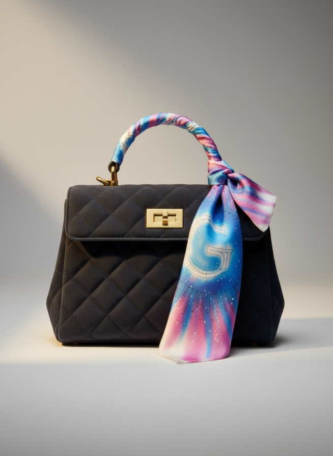 Personalized Hand-Painted Silk Monogram Art (Made to Order)