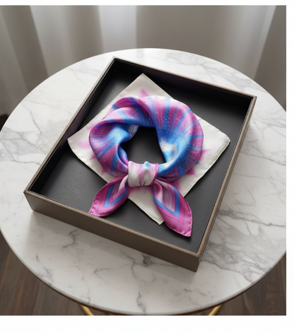 Personalized Hand-Painted Silk Monogram Art (Made to Order)