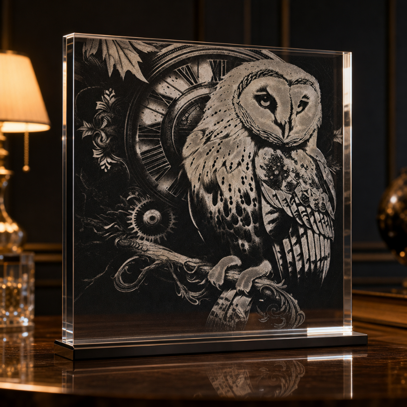 Laser Engraved Photo Gift
