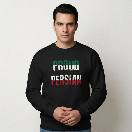 Proud Persian Crewneck Sweatshirt | Iranian Heritage Gift |  Unisex Crewneck Sweatshirt