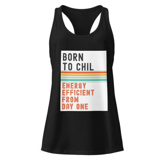 Women’s fitted racerback tank top