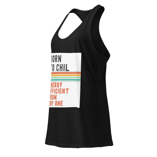 Women’s fitted racerback tank top