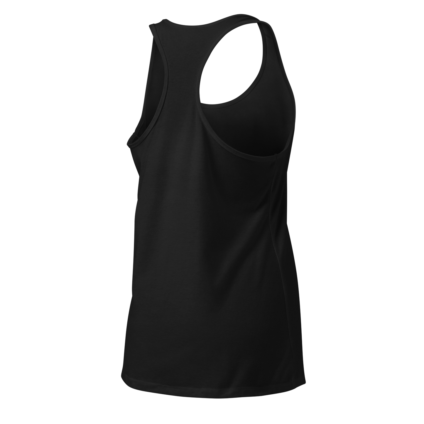 Women’s fitted racerback tank top